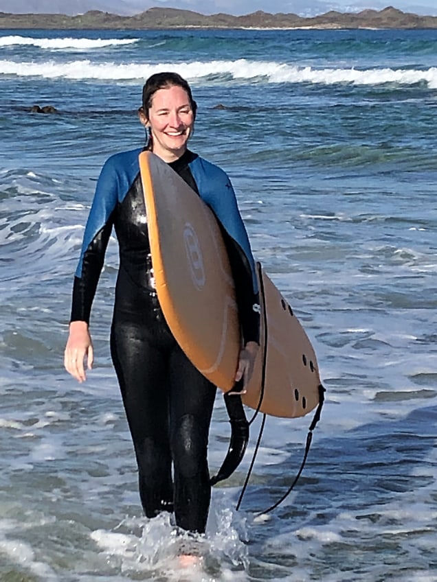 Surfbrett - Katherine Surtees - aus Krisen wachsen Surfbrett - Katherine Surtees - aus Krisen wachsen